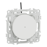SCHNEIDER ELECTRIC New odace  - va-et-vient ou poussoir lumineux led avec griffes - 10ax - blanc craie S925263