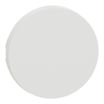 SCHNEIDER ELECTRIC New odace  - enjoliveur seul - pour va-et-vient ou poussoir - blanc craie S929200