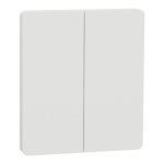 SCHNEIDER ELECTRIC New odace  architecte intgral - enjo et plaque - pour vv ou bp double - blanc craie S929224