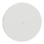 SCHNEIDER ELECTRIC New odace  - enjoliveur seul  voyant - pour va-et-vient ou poussoir - blanc craie S929260
