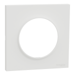 SCHNEIDER ELECTRIC New odace  origine - lot de 168 plaques de finition 1 poste - couleur blanc S929702P