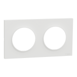 SCHNEIDER ELECTRIC New odace  origine - lot de 84 plaques de finition 2 postes - couleur blanc S929704P