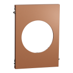 SCHNEIDER ELECTRIC New odace  architecte - plaque de finition centrale - effet cuivre S931801