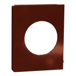 SCHNEIDER ELECTRIC New odace  architecte - plaque de finition latrale - sienne maill S936800