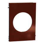 SCHNEIDER ELECTRIC New odace  architecte - plaque de finition centrale - sienne maill S936801