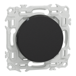 SCHNEIDER ELECTRIC New odace  - va-et-vient ou poussoir - 10ax - noir onyx S940204