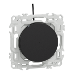 SCHNEIDER ELECTRIC New odace  - va-et-vient ou poussoir lumineux led verte 0.15ma - 10ax - noir onyx S940263