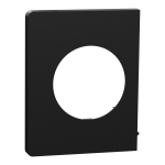 SCHNEIDER ELECTRIC New odace  architecte - plaque de finition latrale - couleur noir onyx S940800