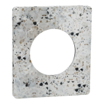 SCHNEIDER ELECTRIC New odace  architecte - plaque de finition 1 poste - effet terrazzo S954802