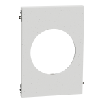 SCHNEIDER ELECTRIC New odace  architecte - plaque de finition centrale - effet bton S955801