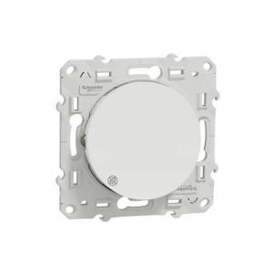 SCHNEIDER ELECTRIC Odace - va-et-vient - antibacterien - fixation par vis - 3 bornes automatiques - 10a - 250v ca 50 hz - ik04 - ip21 d - livr avec cache de protection peinture - certifi nf S500204