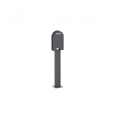 SCHNEIDER ELECTRIC Evlink pro ac - pied mtal pour deux bornes de charge peint assorti  la borne gris ral 7016 - ik 10 - poids 7.5 kg EVA1PBS2