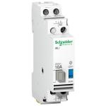 SCHNEIDER ELECTRIC Acti9, irli relais inverseur 10a 2p tension de commande 230-240vca, 1f + 1o/f A9E15535