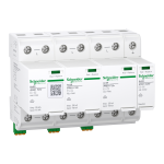SCHNEIDER ELECTRIC S.A.S. Acti9 iprd1 f25r - parafoudre autoprot�g� - type 1+2 - produit modulaire - din - 3pn - pour les installations expos�es � un niveau de risque foudre maximal  imp=25ka/icc=100ka - pr�sence signalisation - tt/tns A9L1F625
