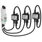 SCHNEIDER ELECTRIC Ce capteur d\'nergie powertag rope est un priphrique sans fil  capteurs souples sur un disjoncteur et connect  la passerelle panel serveur via la com. sans fil. ce dispositif radiofrquence 600a pour disj. 3p/3p+n est auto-aliment. A9MEM1591