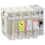 SCHNEIDER ELECTRIC Tesys gs - interrupteur sectionneur fusible - 4p - 125a - 22x58 mm GS2K4