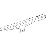 SCHNEIDER ELECTRIC Canalis ks - console support - 500 mm KFBCA81500