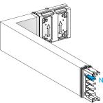 SCHNEIDER ELECTRIC Canalis ksa - coude spcial 250a montage  gauche - a=250mm-b=250-750mm KSA250DLL41A
