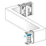SCHNEIDER ELECTRIC Canalis ksa - zed horiz. 250a - gau./dr. - a&c=250mm - b=250-750mm KSA250DZCG41A