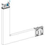 SCHNEIDER ELECTRIC Canalis ksa - coude spcial 400a montage vers haut - 2 cts ajust. 250  750mm KSA400DLE43A