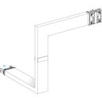 SCHNEIDER ELECTRIC Canalis ksa - coude mult. coupe feu 400a - 3 cts ajust. 250-750 ou 700-1200mm KSA400DMBK43F