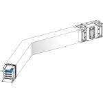 SCHNEIDER ELECTRIC Canalis ksa - coude sp. horiz. 630a - 95  175 - cts 300  800mm KSA630DLC43B
