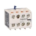 SCHNEIDER ELECTRIC Tesys ca - bloc de contacts auxiliaires - 0f+4o - bornes  vis-triers LA1KN04