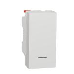 SCHNEIDER ELECTRIC Unica - poussoir lumineux (localisation) - 10a - 1 mod - blanc - mca seul NU310618N