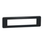 SCHNEIDER ELECTRIC Unica pro - plaque de finition - anthracite - 10 modules NU411054
