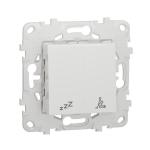 SCHNEIDER ELECTRIC Unica - commande pour indicateur de chambre htel - blanc - mcanisme + support NU521718