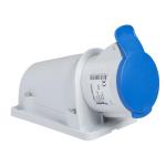SCHNEIDER ELECTRIC Socle prise bt saille incline, connexion vis, ip44, 32 a 2p+t 200-250 v PKF32W423