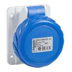 SCHNEIDER ELECTRIC Pratika - socle de prise industrielle droite 16 a - 2p+t - 200-250 v ca - ip67 PKY16G723