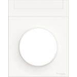 SCHNEIDER ELECTRIC Odace styl pratic, plaque blanc avec porte etiquette 1 poste S520732