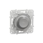 SCHNEIDER ELECTRIC Wiser odace - variateur rotatif led - 2 fils - zigbee - alu - permet de grer la variation de la lumire en commande manuelle mais galement via un assistant vocal et/ou smartphone en local ou  distance grce  la passerelle wifi S530513W