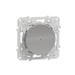 SCHNEIDER ELECTRIC Wiser odace - variateur poussoir - 2 fils - zigbee - alu - permet de grer la variation de la lumire en commande manuelle mais galement via un assistant vocal et/ou smartphone en local ou  distance grce  la passerelle wifi S530522W
