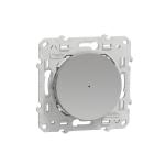 SCHNEIDER ELECTRIC Wiser odace - bouton poussoir - 10a - zigbee - alu - permet de grer la lumiere en commande manuelle mais galement via un assistant vocal et/ou smartphone en local ou  distance grce  la passerelle wifi S530530W