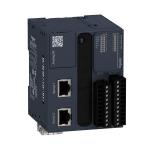 SCHNEIDER ELECTRIC Modicon m221 book, contrleur 16e/s relais, 2 ports srie, 24vcc, vis TM221M16R
