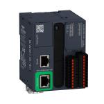 SCHNEIDER ELECTRIC Modicon m221 book, contrleur 16e/s pnp, port ethernet+srie, 24vcc, ressort TM221ME16TG