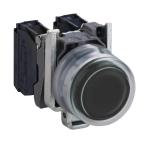SCHNEIDER ELECTRIC Harmony xb4 - bouton poussoir  impulsion - 22 - capuchonn - noir - 1f - vis XB4BP21