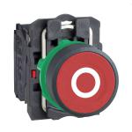 SCHNEIDER ELECTRIC Harmony xb5 - bouton poussoir impulsion - 22 - marqu - rouge - 1o - vis trier XB5AA4322