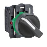 SCHNEIDER ELECTRIC Harmony xb5 - bouton tournant manette - 22 - 2 pos fix - noir - 1o+1f - vis tr XB5AD25