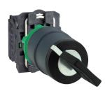 SCHNEIDER ELECTRIC Harmony xb5 - bouton tournant  manette - 22 - 2 pos  rap. - noir - 1f - vis XB5AD41