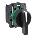 SCHNEIDER ELECTRIC Harmony xb5 - bouton tournant  crosse - 22 - 3 pos fix - noir - 2f - vis tr XB5AJ33