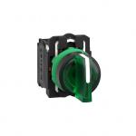 SCHNEIDER ELECTRIC Harmony xb5 - slecteur lumineux - 3 positions fixes - vert - 1o+1f - 24 vca/cc - led - ik05 - 10a XB5AK133B5   