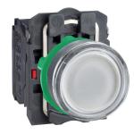 SCHNEIDER ELECTRIC Harmony bt-pous lumineux blanc 22 - impulsion - 120v - 1o+1f XB5AW31G5
