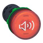 SCHNEIDER ELECTRIC Harmony xb5 - buzzer lumineux - 22 - 90db - rouge - 110v - racc bornier XB5KS2G4