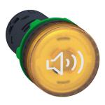 SCHNEIDER ELECTRIC Harmony xb5 - buzzer lumineux - 22 - 90db - orange - 110v - racc bornier XB5KS2G8