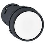 SCHNEIDER ELECTRIC Harmony bouton-poussoir affleurant - 22 - blanc - 1f XB7NA11