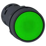 SCHNEIDER ELECTRIC Harmony bouton-poussoir affleurant - 22 - vert -1f XB7NA31