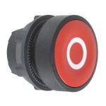 SCHNEIDER ELECTRIC Harmony xb5 - tte bouton poussoir - affleurant - 22 - rouge - texte 'o' ZB5AA432